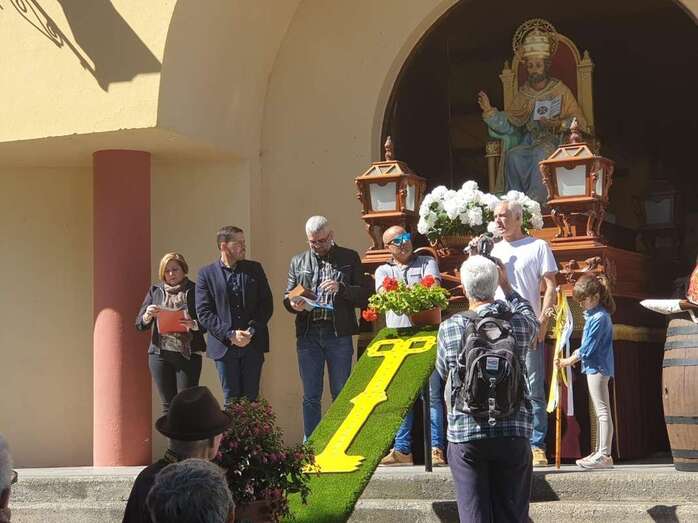 Momento del acto celebrado este domingo en El Ejido de Telde (Ftoo TA)